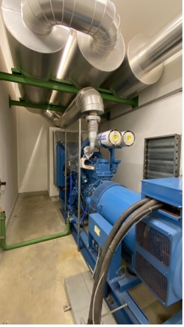 Stromgenerator der Klinik